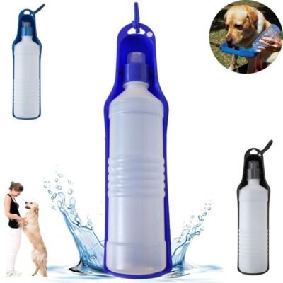 botella de agua portátil para perro